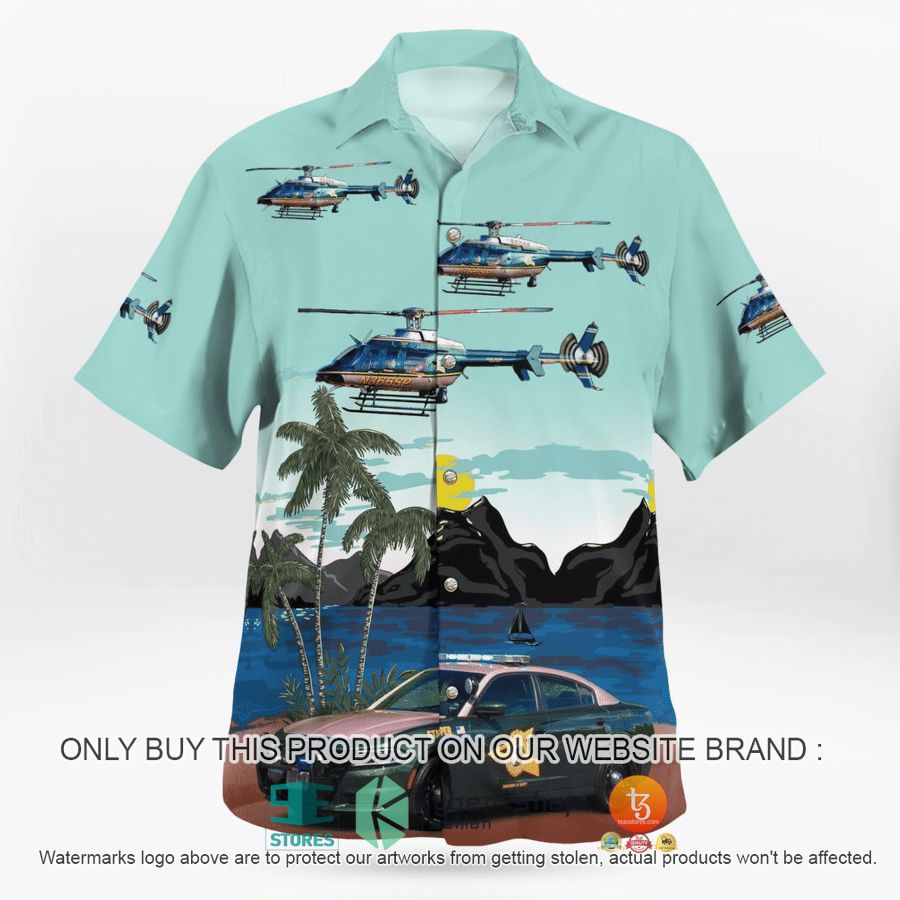NEW New Hampshire State Police Dodge Charger Pursuit & Bell 407 Helicopter Hawaii Shirt 4 new hampshire state police dodge charger pursuit bell 407 helicopter hawaiian shirt 4 41957