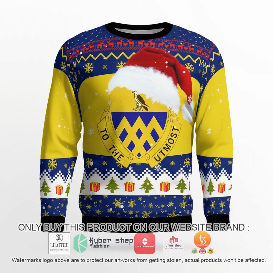 HOT New York Army National Guard 101st Cavalry Regiment Christmas Sweater 4 new york army national guard 101st cavalry regiment christmas 3d sweater 4 1634