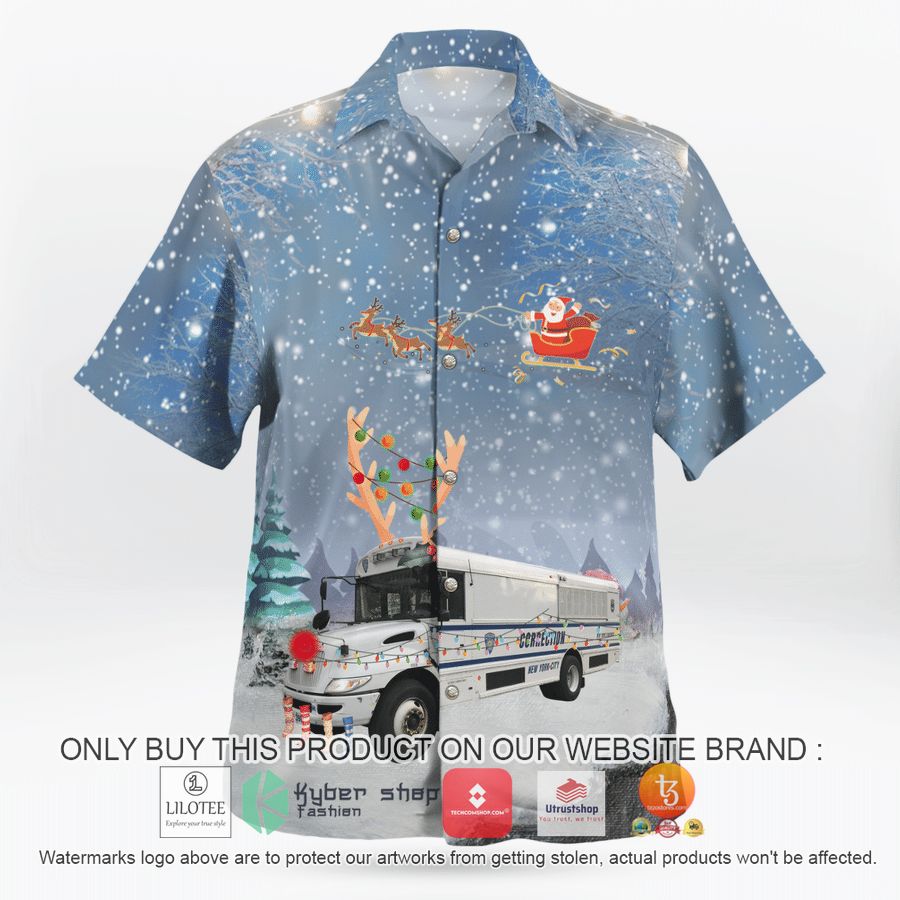 HOT New York City Department Of Correction Christmas Hawaiian Shirt 5 new york city department of correction christmas hawaiian shirt 5 45383