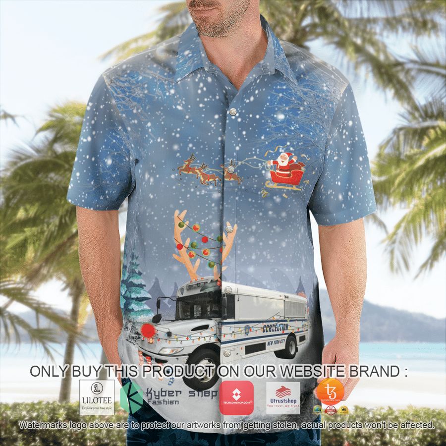 HOT New York City Department Of Correction Christmas Hawaiian Shirt 7 new york city department of correction christmas hawaiian shirt 7 12662