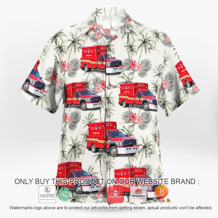 HOT New York City Fire Department FDNY Emergency Crew Hawaiian Shirt 6 new york city fire department fdny emergency crew hawaiian shirt 6 94502