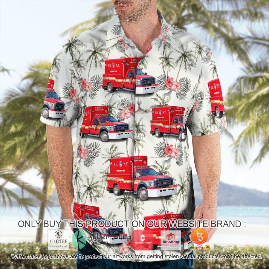 HOT New York City Fire Department FDNY Emergency Crew Hawaiian Shirt 8 new york city fire department fdny emergency crew hawaiian shirt 8 85728