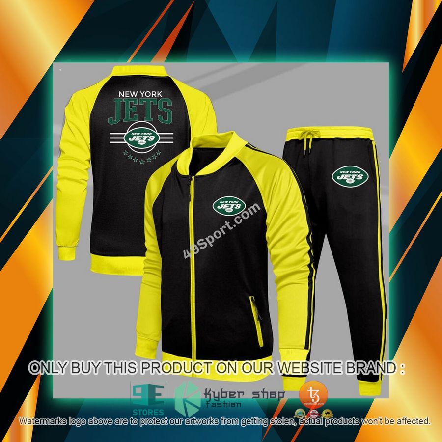 NEW New York Jets Logo Tracksuit Shirt, Long Pants 3 new york jets logo sport tracksuit 3 55019