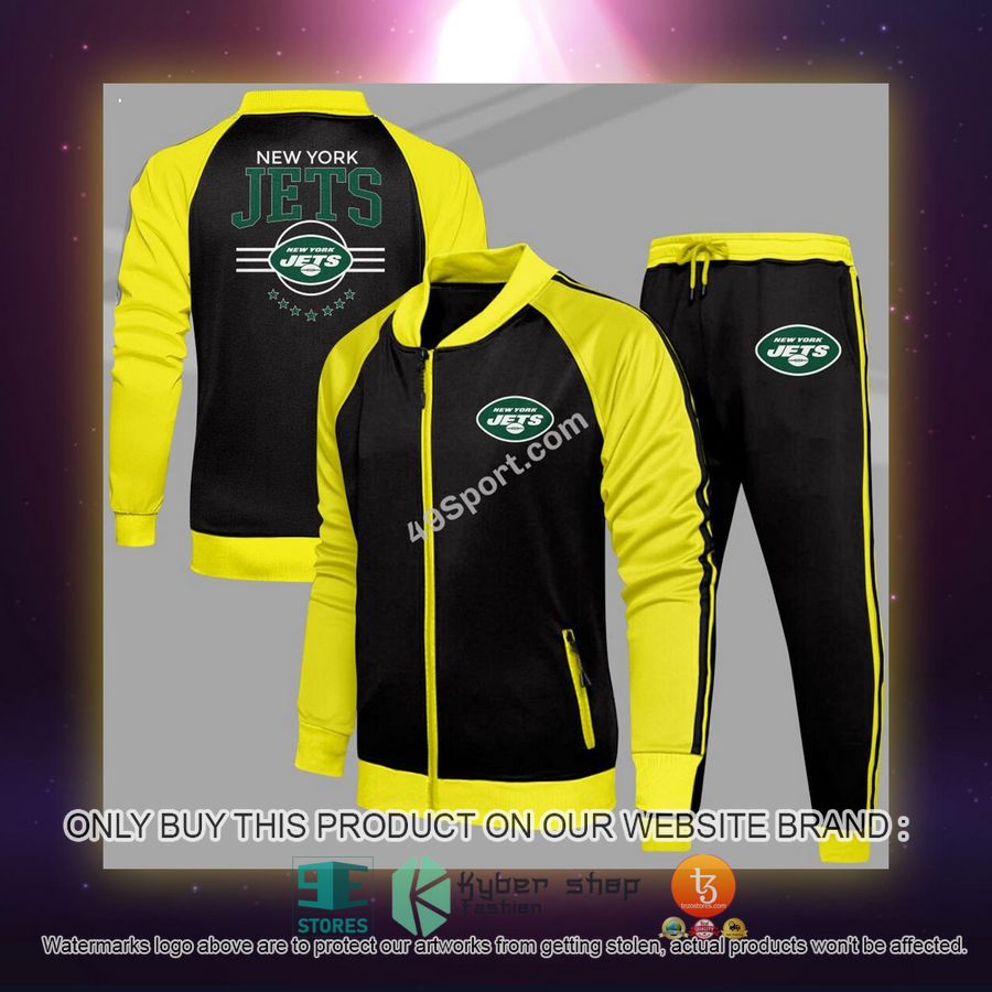 NEW New York Jets Logo Tracksuit Shirt, Long Pants 6 new york jets logo sport tracksuit 6 72697