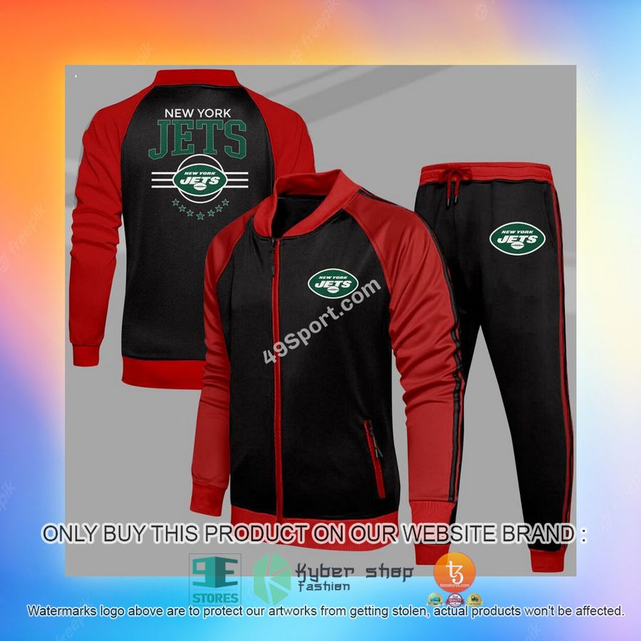 NEW New York Jets Logo Tracksuit Shirt, Long Pants 7 new york jets logo sport tracksuit 7 22265