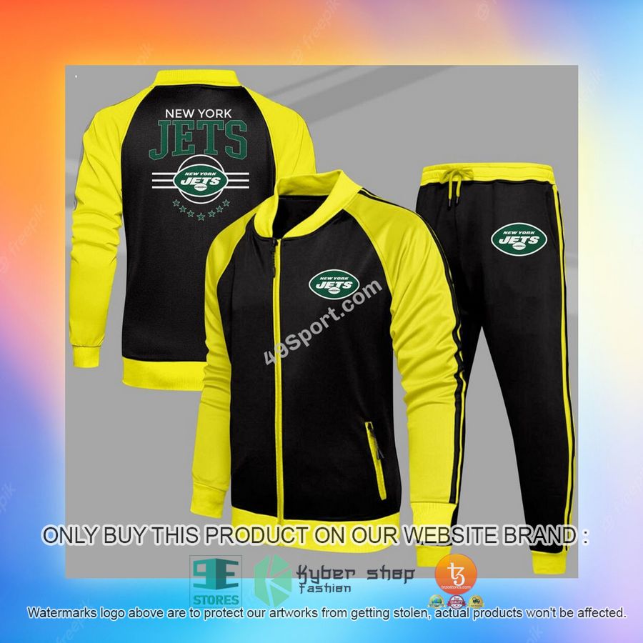 NEW New York Jets Logo Tracksuit Shirt, Long Pants 9 new york jets logo sport tracksuit 9 64587