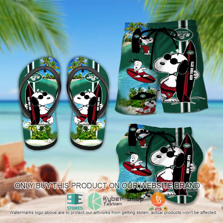 new york jets nfl hawaiian shirt short 2 90460