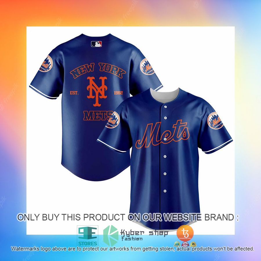 NEW New York Mets Baseball Shirt 3 new york mets baseball jersey 3 39607