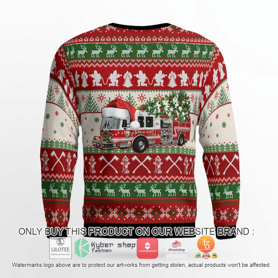 HOT New York, Nanuet Fire Department Christmas Sweater 6 new york nanuet fire department christmas 3d sweater 6 5600