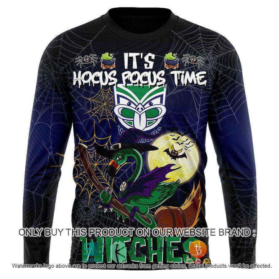 NEW New Zealand Warriors It's Hocus Pocus Time Halloween Flamingo Witches Hoodie, Shirt 11 new zealand warriors its hocus pocus time halloween flamingo witches shirt hoodie 11 62868
