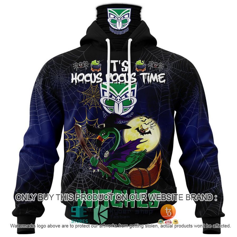 NEW New Zealand Warriors It's Hocus Pocus Time Halloween Flamingo Witches Hoodie, Shirt 5 new zealand warriors its hocus pocus time halloween flamingo witches shirt hoodie 5 27454
