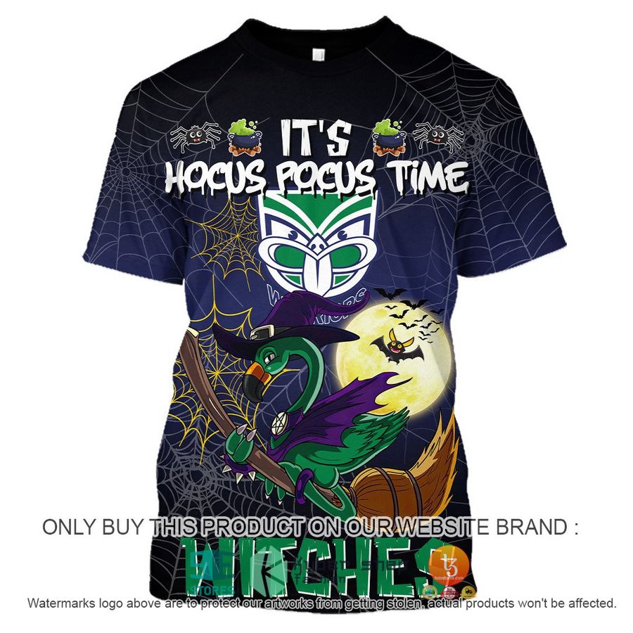 NEW New Zealand Warriors It's Hocus Pocus Time Halloween Flamingo Witches Hoodie, Shirt 9 new zealand warriors its hocus pocus time halloween flamingo witches shirt hoodie 9 18002