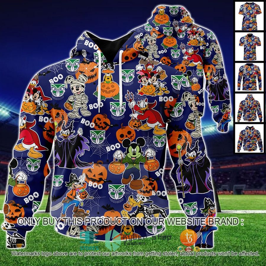 new zealand warriors mickey friends halloween shirt hoodie 1 58180