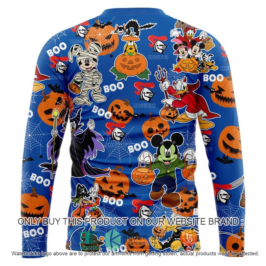 NEW Newcastle Knights Mickey Friends Halloween Hoodie, Shirt 12 newcastle knights mickey friends halloween shirt hoodie 12 69025