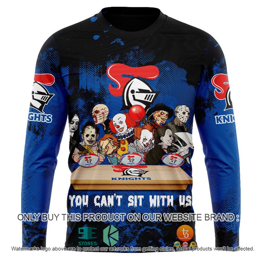 NEW Newcastle Knights You Can't Sit With Us Horror Movies Characters Hoodie, Shirt 11 newcastle knights you cant sit with us horror movies characters shirt hoodie 11 6249