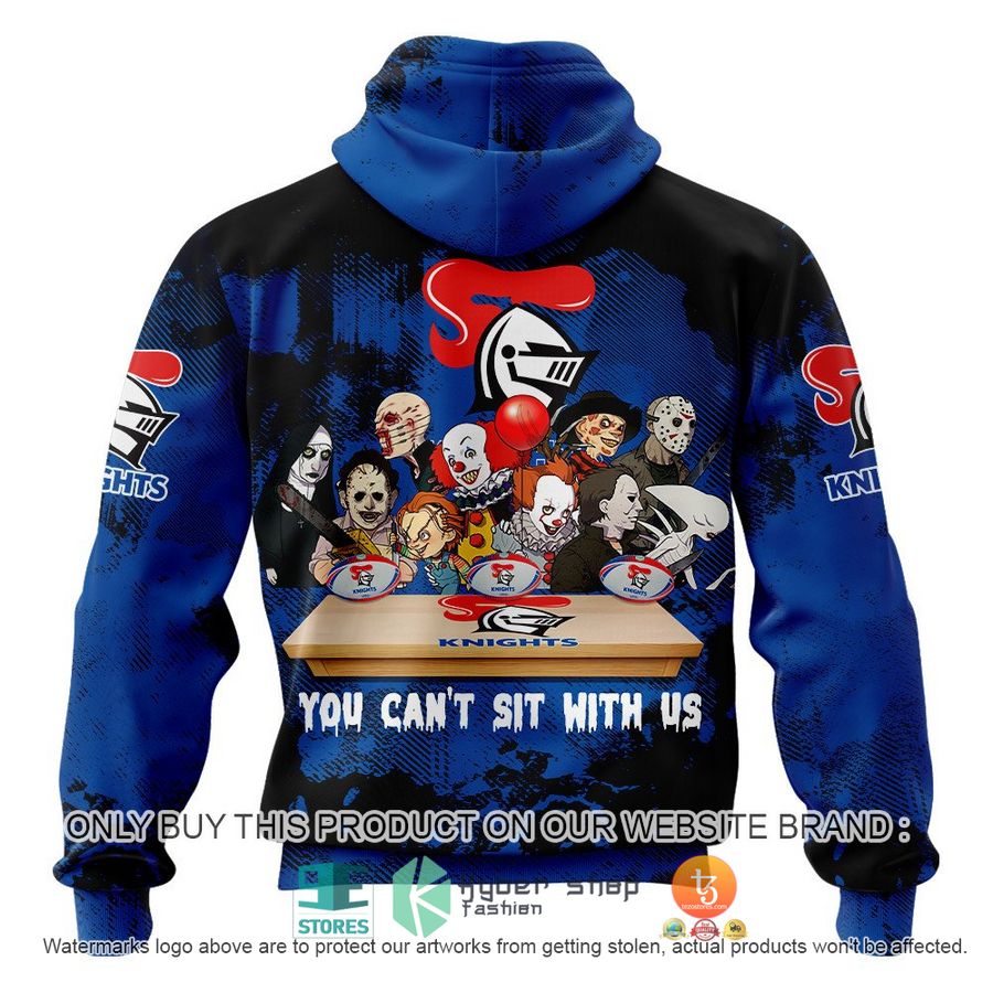 NEW Newcastle Knights You Can't Sit With Us Horror Movies Characters Hoodie, Shirt 3 newcastle knights you cant sit with us horror movies characters shirt hoodie 3 92494