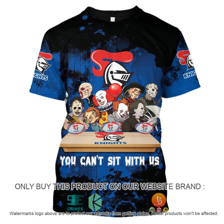 NEW Newcastle Knights You Can't Sit With Us Horror Movies Characters Hoodie, Shirt 9 newcastle knights you cant sit with us horror movies characters shirt hoodie 9 73873