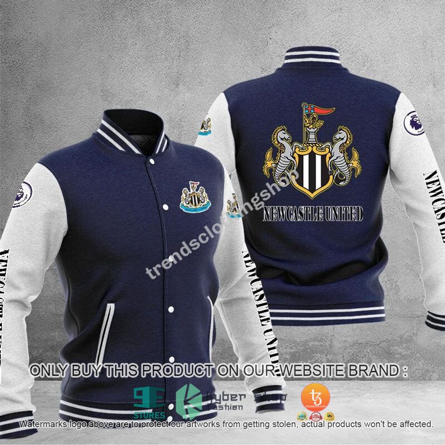 newcastle united f c baseball jacket 2 21023