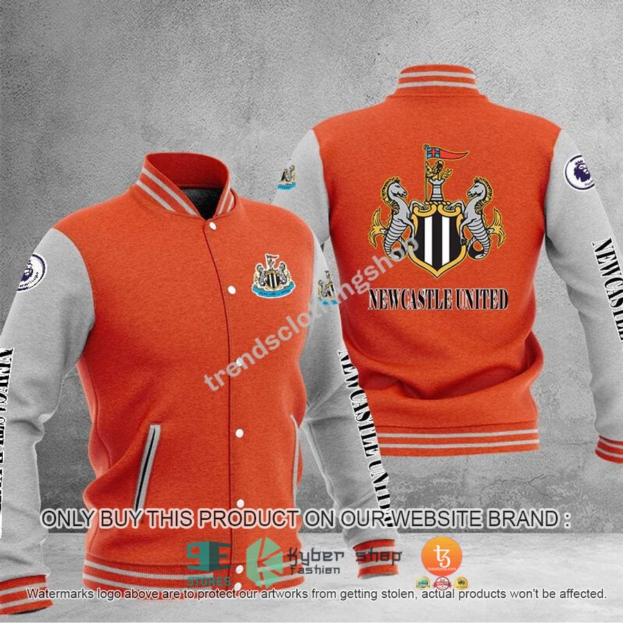 NEW Newcastle United F.C Varsity Jacket 4 newcastle united f c baseball jacket 4 81580