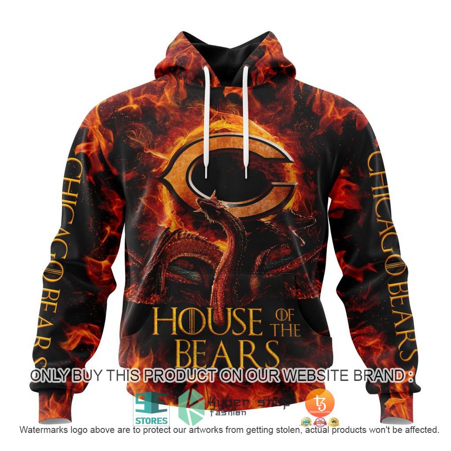 NEW Chicago Bears Game Of Thrones House Of The Bears Hoodie, Shirt 18 nfl chicago bears game of thrones house of the bears shirt hoodie 1 2196