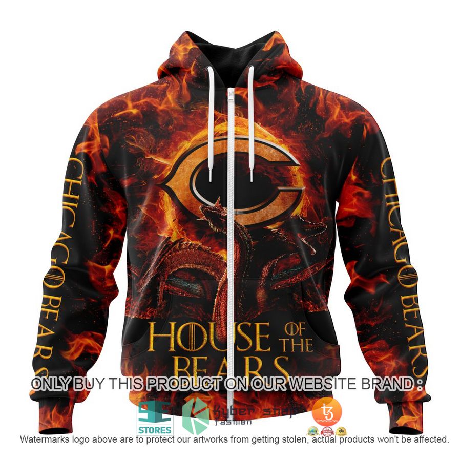 NEW Chicago Bears Game Of Thrones House Of The Bears Hoodie, Shirt 2 nfl chicago bears game of thrones house of the bears shirt hoodie 2 94844