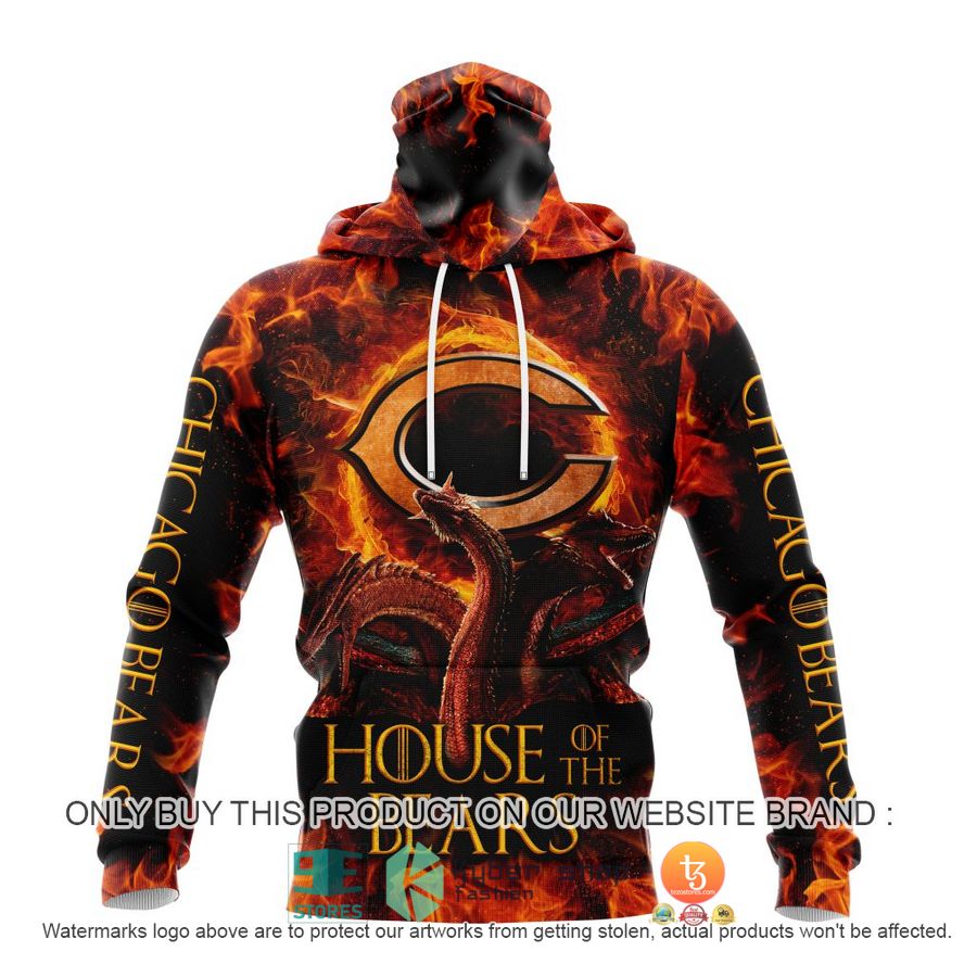 NEW Chicago Bears Game Of Thrones House Of The Bears Hoodie, Shirt 4 nfl chicago bears game of thrones house of the bears shirt hoodie 4 80641