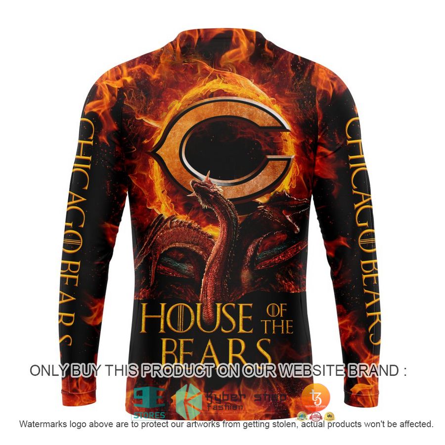NEW Chicago Bears Game Of Thrones House Of The Bears Hoodie, Shirt 7 nfl chicago bears game of thrones house of the bears shirt hoodie 7 60136