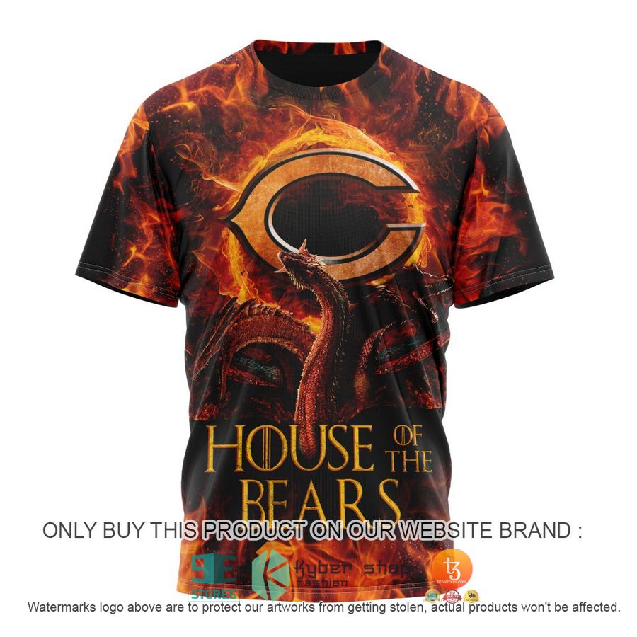 NEW Chicago Bears Game Of Thrones House Of The Bears Hoodie, Shirt 8 nfl chicago bears game of thrones house of the bears shirt hoodie 8 56680