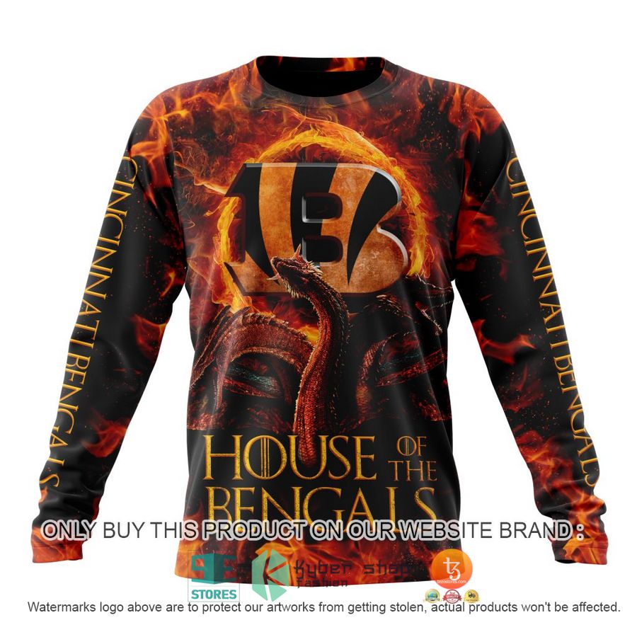 NEW Cincinnati Bengals Game Of Thrones House Of The Bengals Hoodie, Shirt 6 nfl cincinnati bengals game of thrones house of the bengals shirt hoodie 6 25719