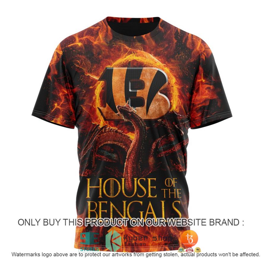 NEW Cincinnati Bengals Game Of Thrones House Of The Bengals Hoodie, Shirt 8 nfl cincinnati bengals game of thrones house of the bengals shirt hoodie 8 66236