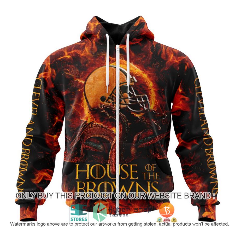 NEW Cleveland Browns Game Of Thrones House Of The Browns Hoodie, Shirt 2 nfl cleveland browns game of thrones house of the browns shirt hoodie 2 32540