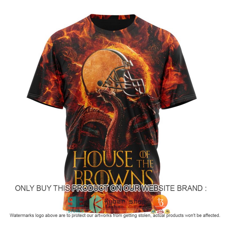 NEW Cleveland Browns Game Of Thrones House Of The Browns Hoodie, Shirt 8 nfl cleveland browns game of thrones house of the browns shirt hoodie 8 81467