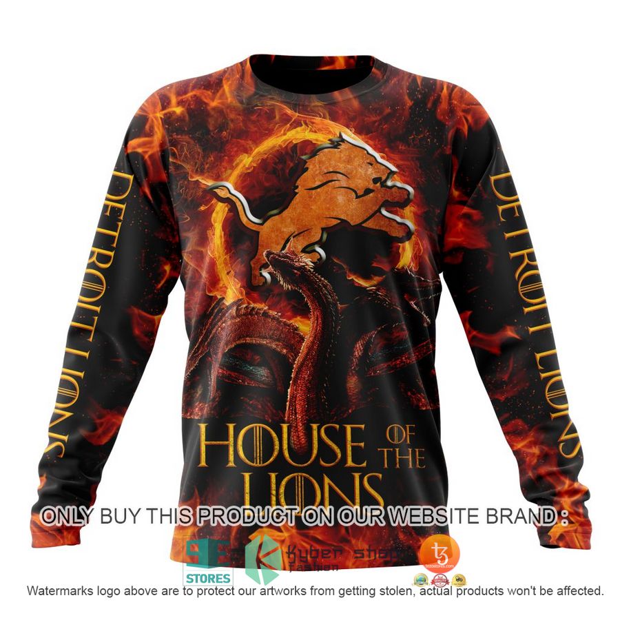 NEW Detroit Lions Game Of Thrones House Of The Lions Hoodie, Shirt 6 nfl detroit lions game of thrones house of the lions shirt hoodie 6 95070