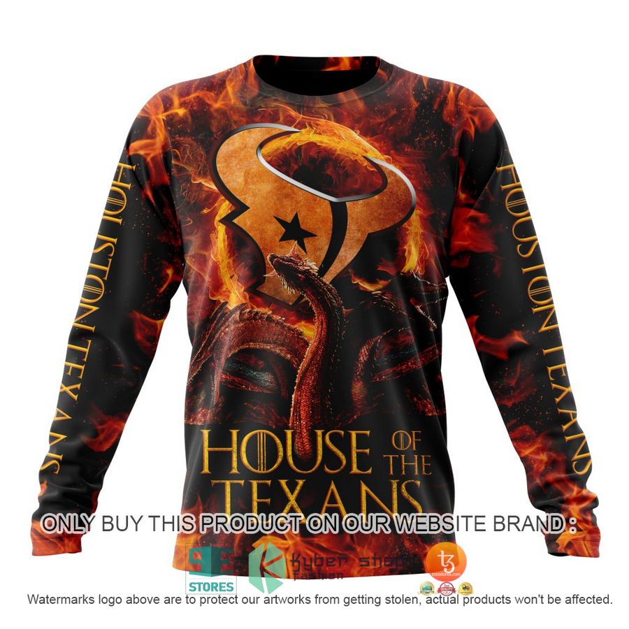 NEW Houston Texans Game Of Thrones House Of The Texans Hoodie, Shirt 6 nfl houston texans game of thrones house of the texans shirt hoodie 6 71839