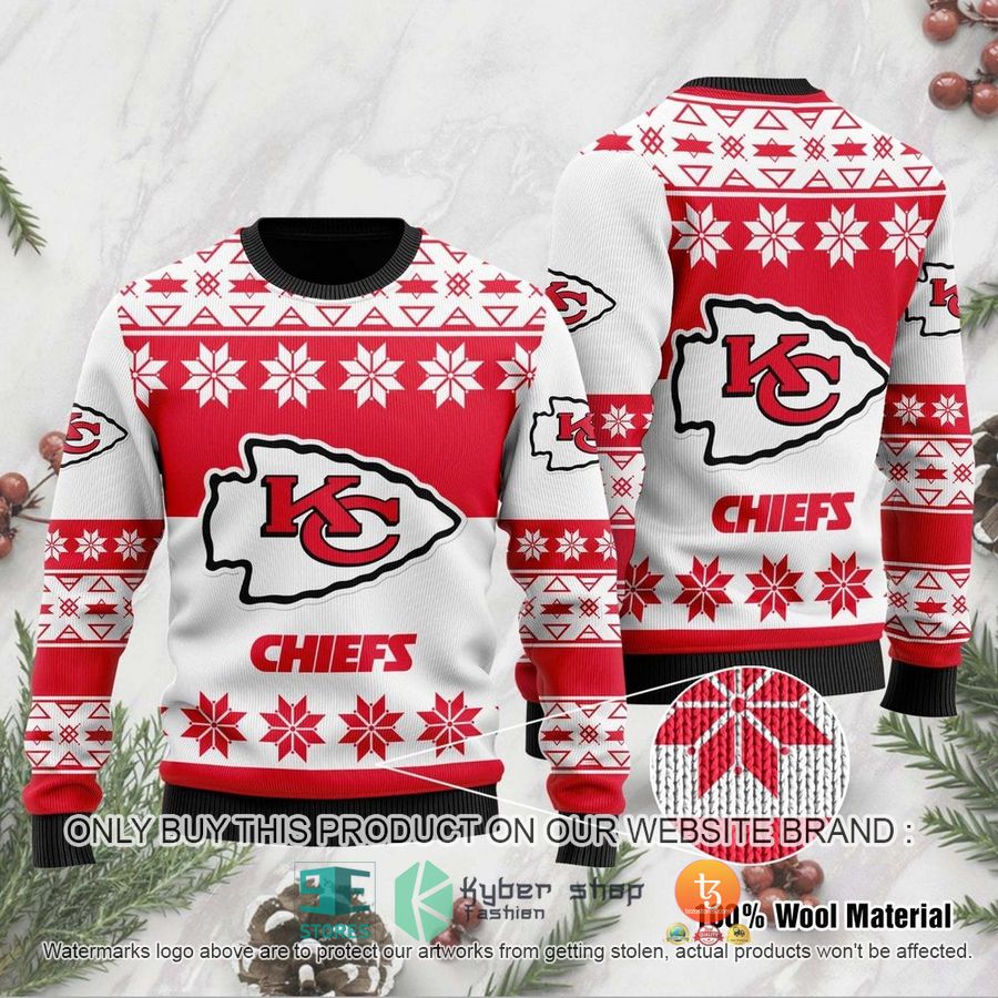 nfl kansas city chiefs christmas sweater 1 4290