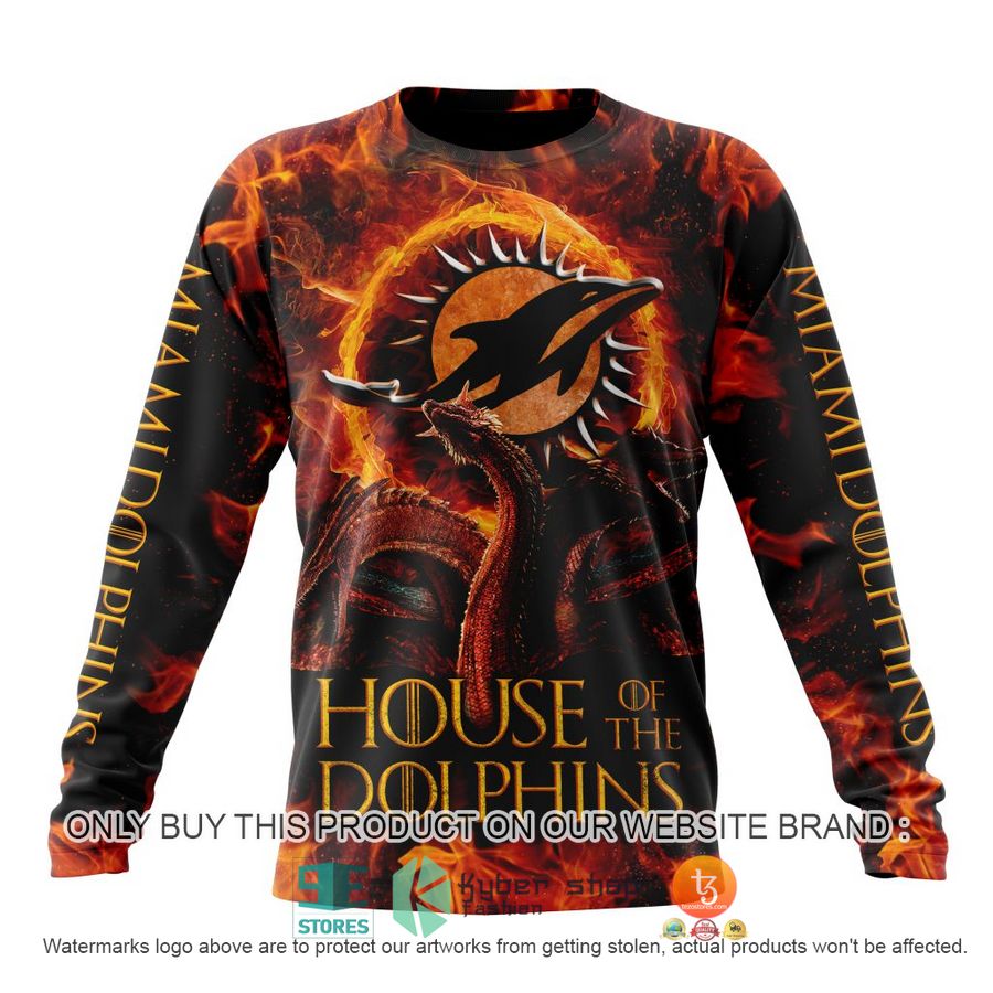 NEW Miami Dolphins Game Of Thrones House Of The Dolphins Hoodie, Shirt 6 nfl miami dolphins game of thrones house of the dolphins shirt hoodie 6 24908