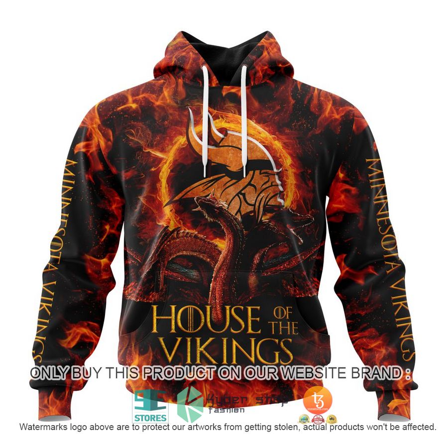 NEW Minnesota Vikings Game Of Thrones House Of The Vikings Hoodie, Shirt 1 nfl minnesota vikings game of thrones house of the vikings shirt hoodie 1 18351
