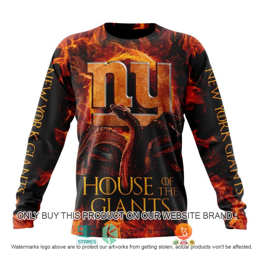 NEW New York Giants Game Of Thrones House Of The Giants Hoodie, Shirt 6 nfl new york giants game of thrones house of the giants shirt hoodie 6 17423
