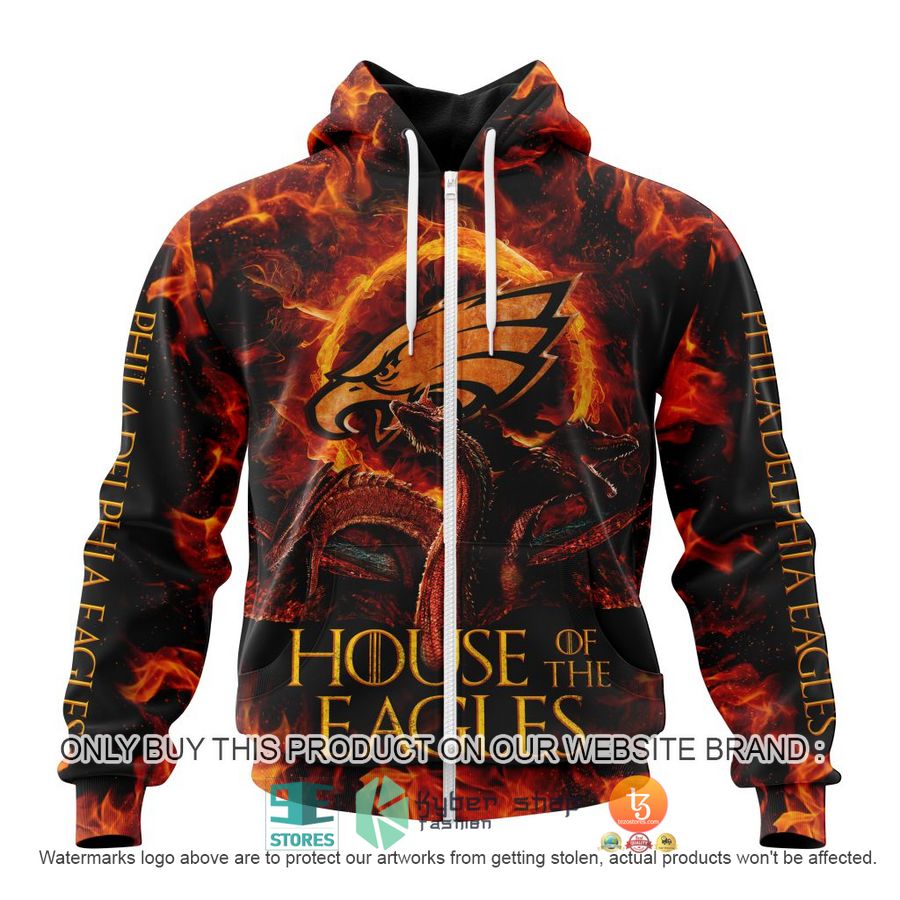 NEW Philadelphia Eagles Game Of Thrones House Of The Eagles Hoodie, Shirt 2 nfl philadelphia eagles game of thrones house of the eagles shirt hoodie 2 29046