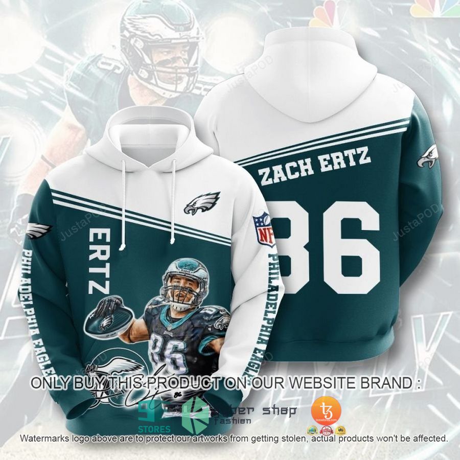 NEW Philadelphia Eagles Zach Ertz American Football Team Sweatshirt, Sweatshirt 8 nfl philadelphia eagles zach ertz american football team ugly christmas sweater sweatshirt 1 4206