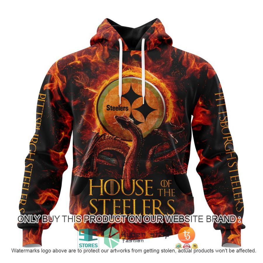 nfl pittsburgh steelers game of thrones house of the steelers shirt hoodie 1 76348