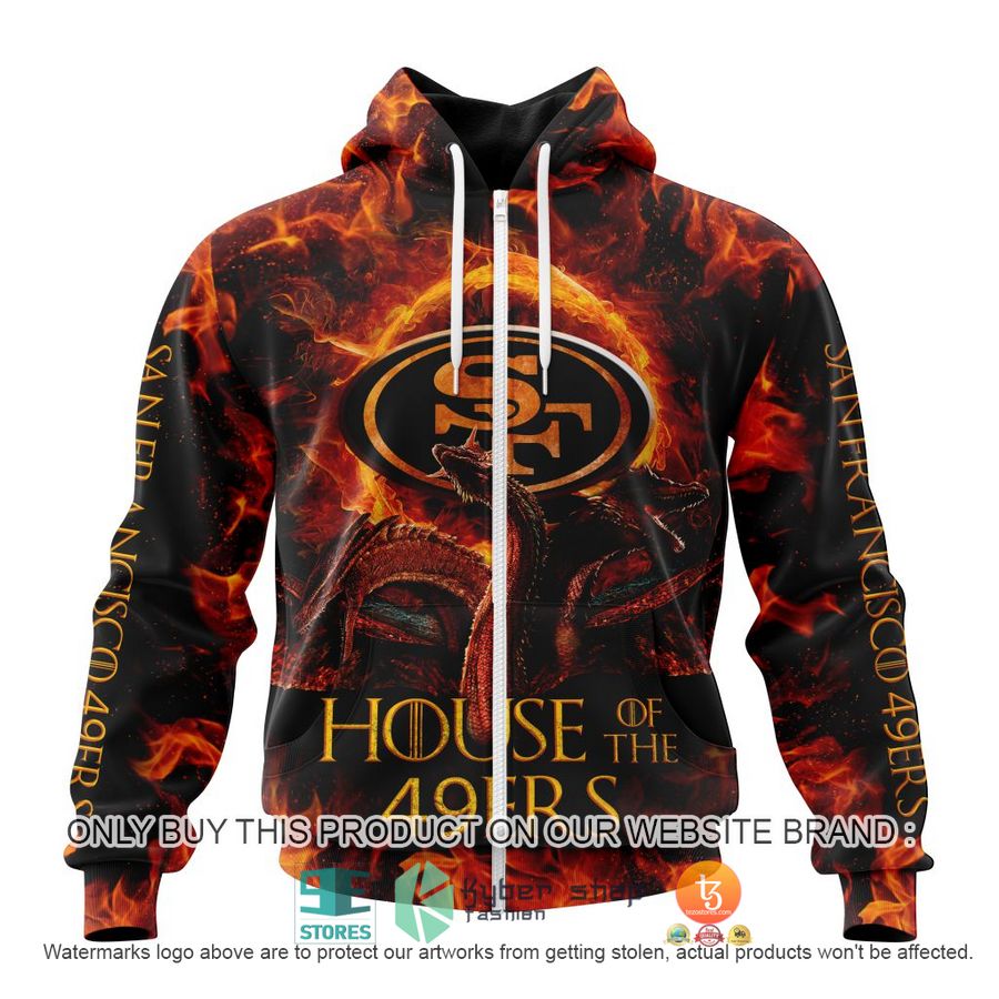 NEW San Francisco 49Ers Game Of Thrones House Of The 49Ers Hoodie, Shirt 2 nfl san francisco 49ers game of thrones house of the 49ers shirt hoodie 2 9267