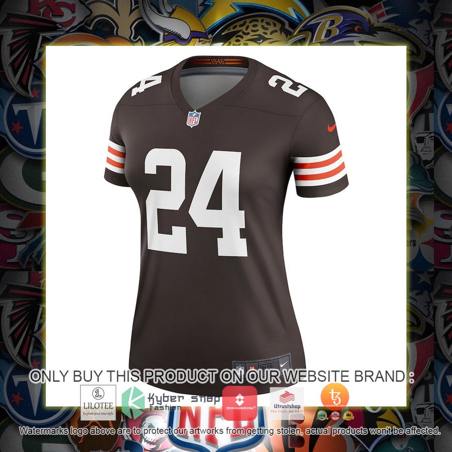 HOT Nick Chubb Cleveland Browns Nike Women's Legend Brown Football Jersey Shirt 2 nick chubb cleveland browns nike womens legend brown football jersey 2 33060
