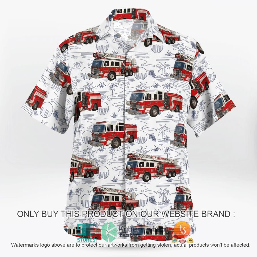NEW North Carolina Kings Mountain Fire Department Hawaii Shirt 3 north carolina kings mountain fire department hawaiian shirt 3 4899