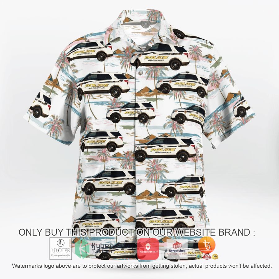 HOT North Carolina, Morrisville Police Department Hawaiian Shirt 5 north carolina morrisville police department hawaiian shirt 5 30249