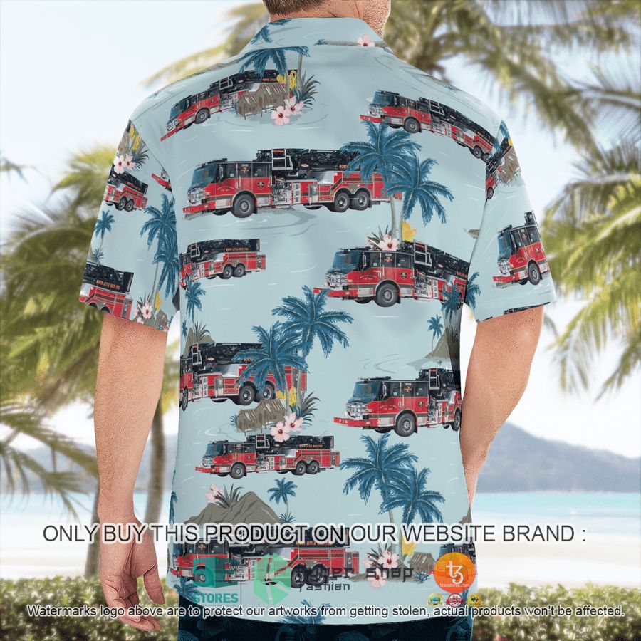 NEW North Little Rock Fire Department Hawaii Shirt 8 north little rock fire department hawaiian shirt 8 32053