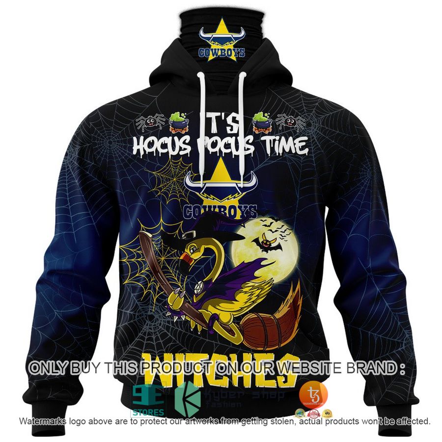 NEW North Queensland Cowboys It's Hocus Pocus Time Halloween Flamingo Witches Hoodie, Shirt 5 north queensland cowboys its hocus pocus time halloween flamingo witches shirt hoodie 5 44065