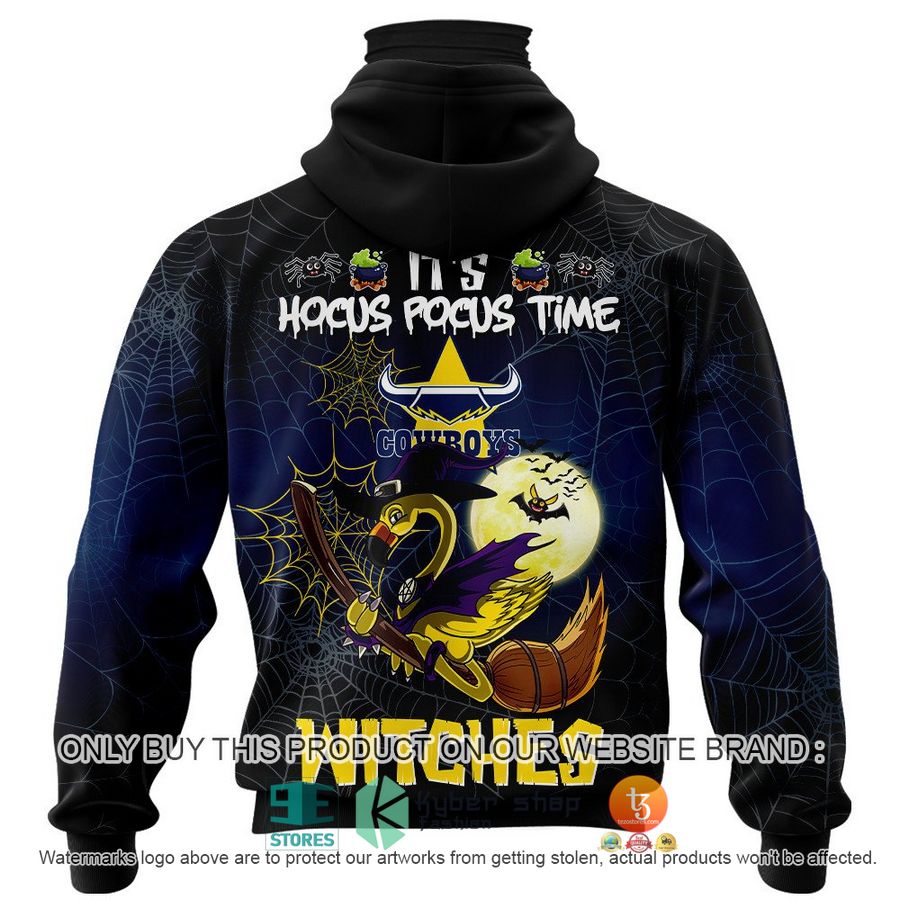 NEW North Queensland Cowboys It's Hocus Pocus Time Halloween Flamingo Witches Hoodie, Shirt 6 north queensland cowboys its hocus pocus time halloween flamingo witches shirt hoodie 6 1630