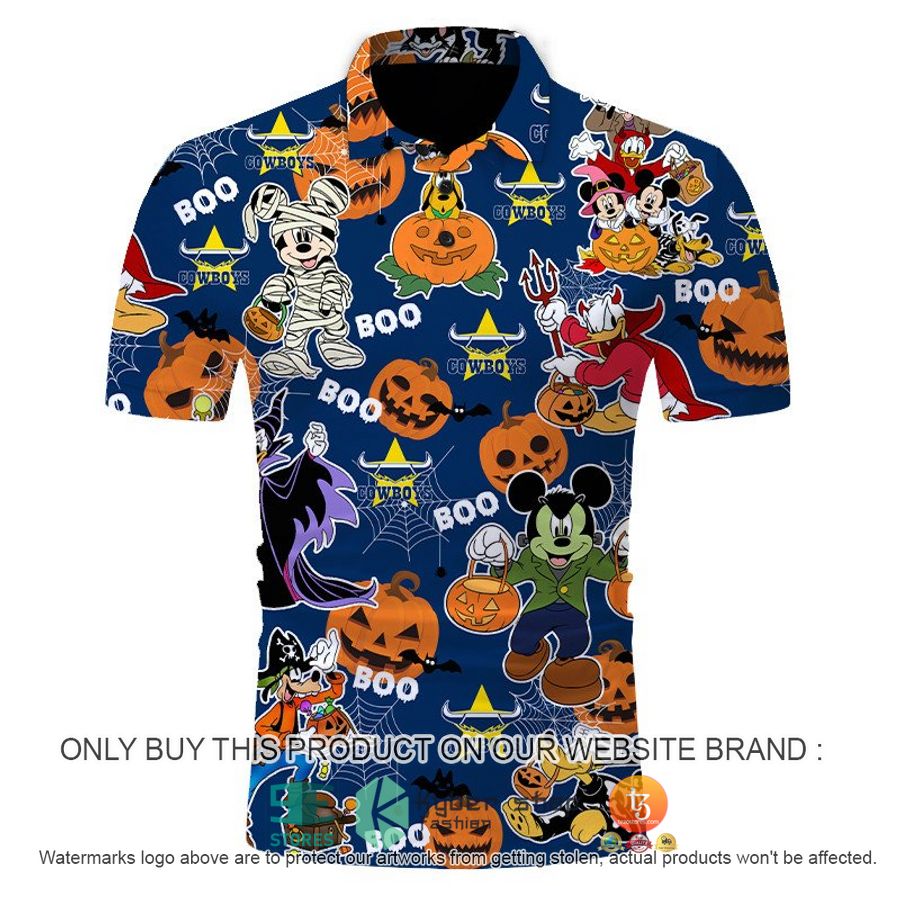 NEW North Queensland Cowboys Mickey Friends Halloween Hoodie, Shirt 7 north queensland cowboys mickey friends halloween shirt hoodie 7 31463