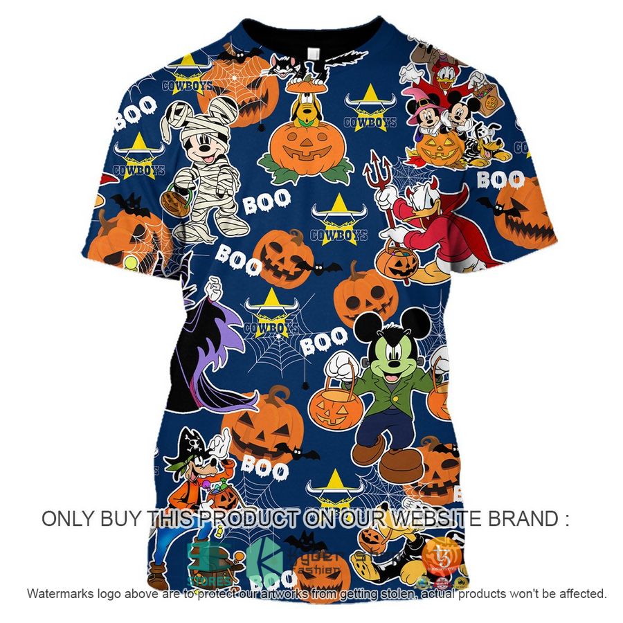 NEW North Queensland Cowboys Mickey Friends Halloween Hoodie, Shirt 9 north queensland cowboys mickey friends halloween shirt hoodie 9 51316
